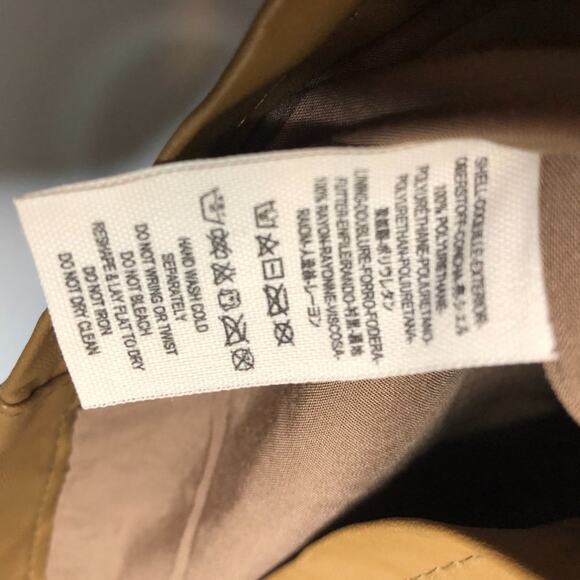 Free People Oh Snap Vegan Leather Button Front 6 - Picture 9 of 10